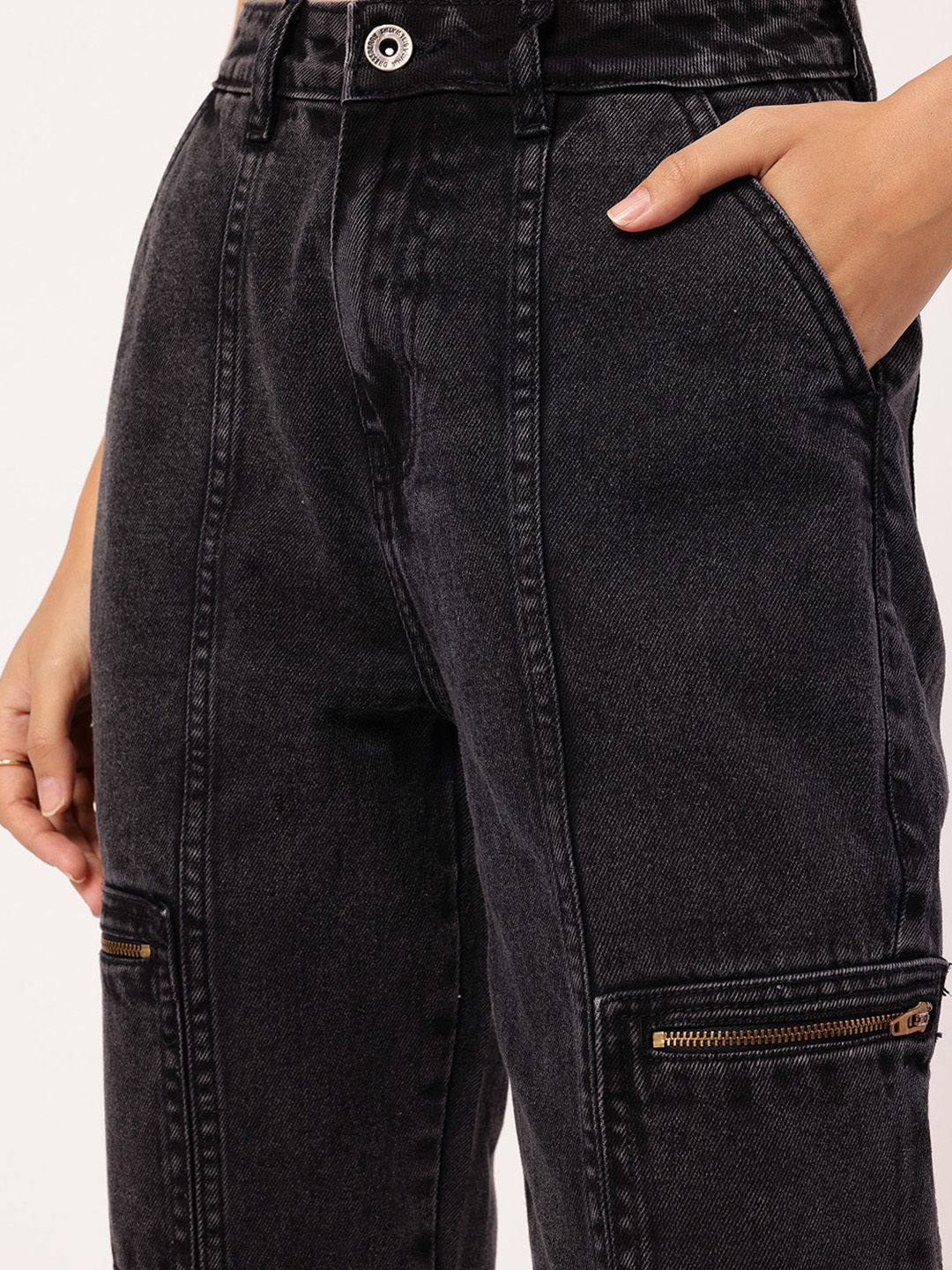 DressBerry Women Denim-Decked Diva Straight Fit Jeans