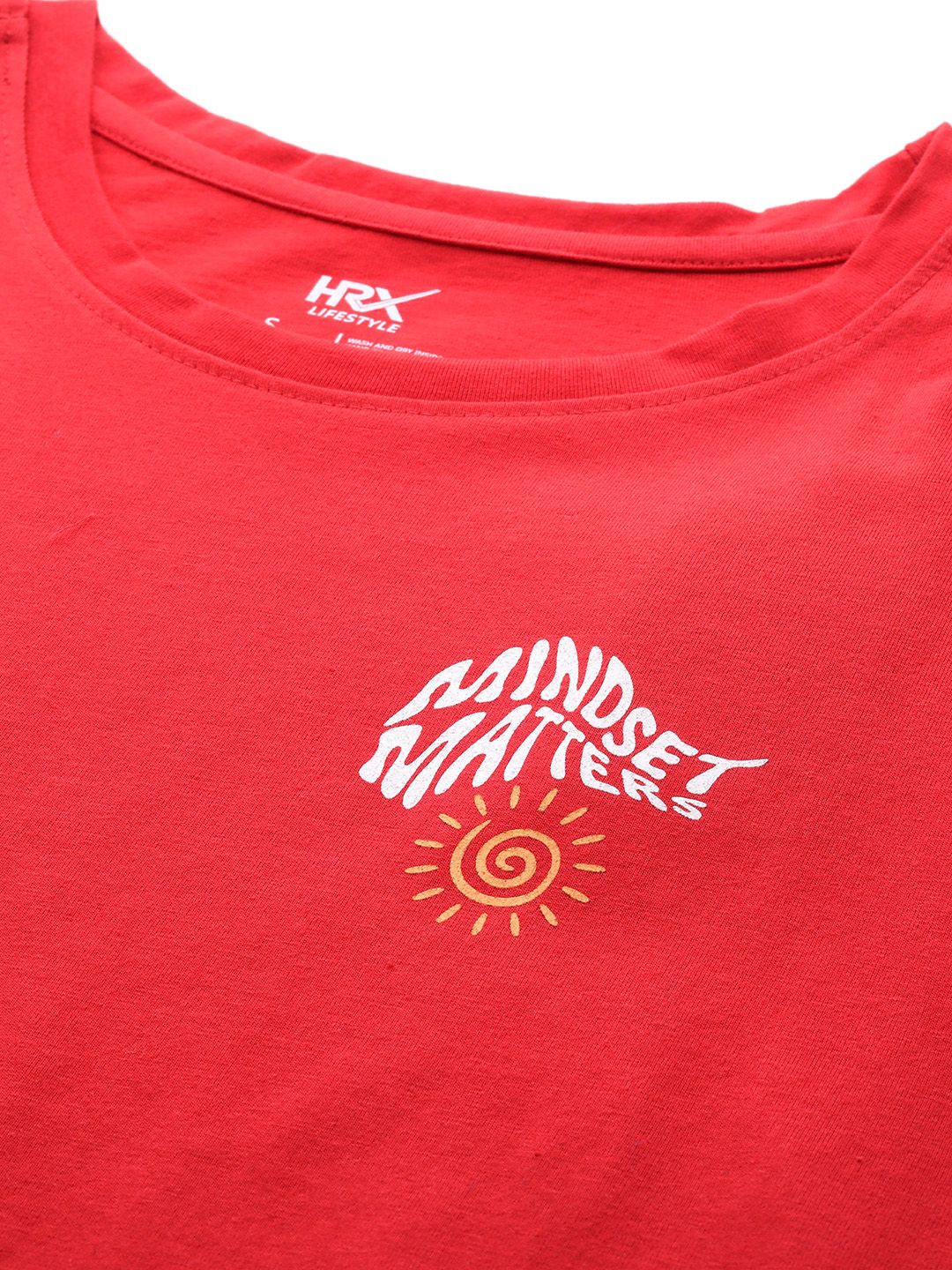 HRX by Hrithik Roshan Cropped Lifestyle T-shirt