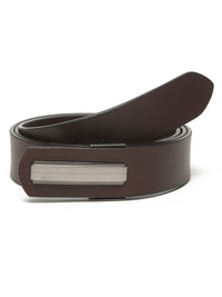 Teakwood Leathers Men Textured Leather Formal Belt
