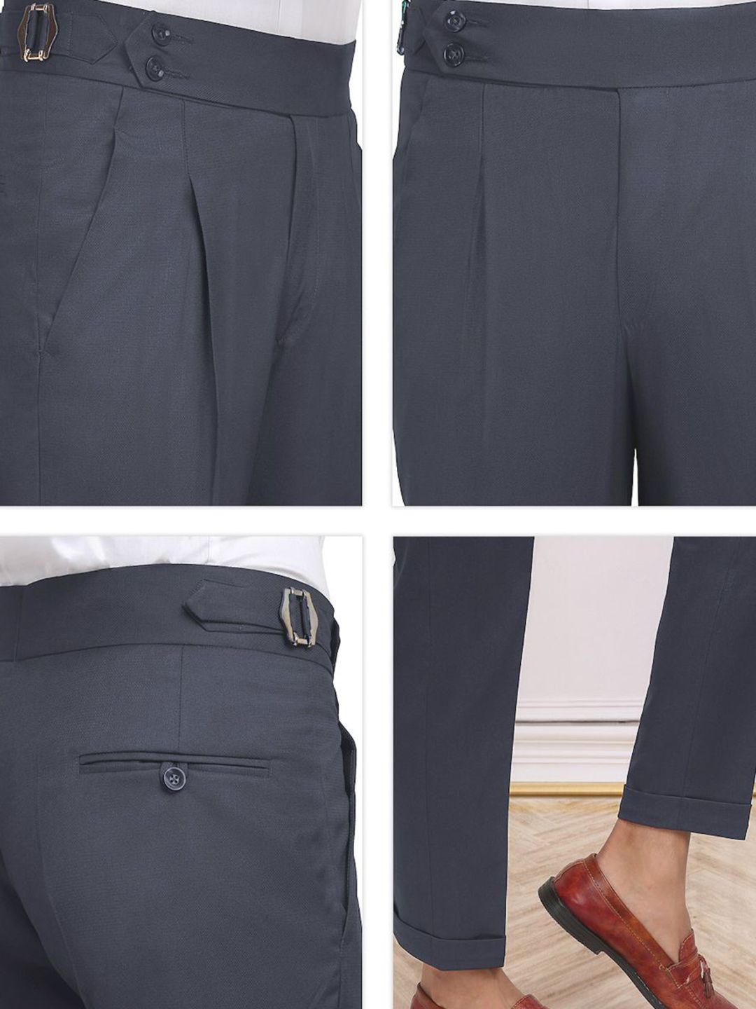 KLOTTHE Men Slim Fit Gurkha pants