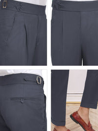 KLOTTHE Men Slim Fit Gurkha pants