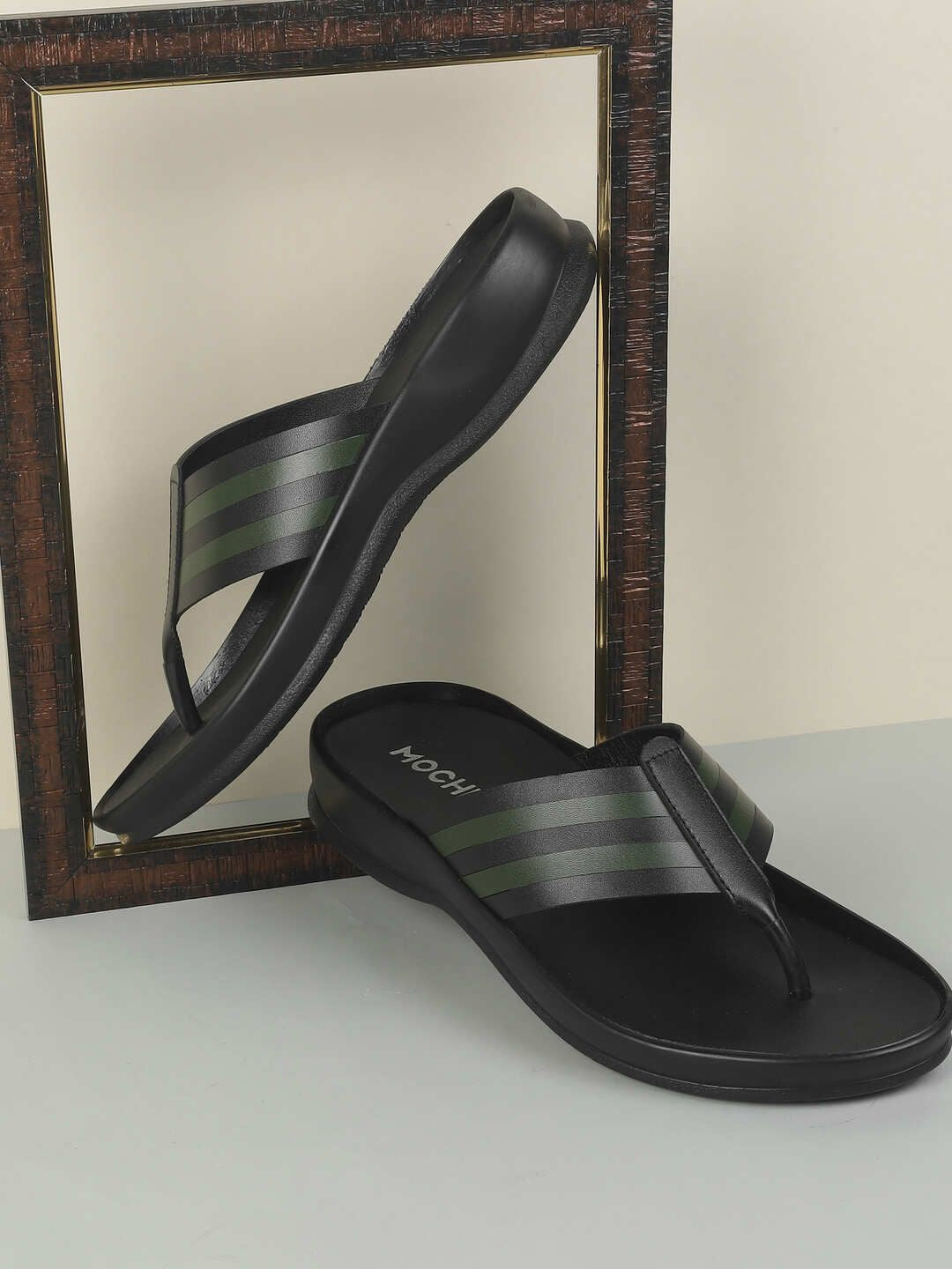 Mochi Men Leather Comfort Sandals