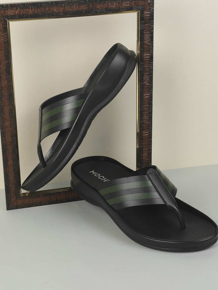 Mochi Men Leather Comfort Sandals