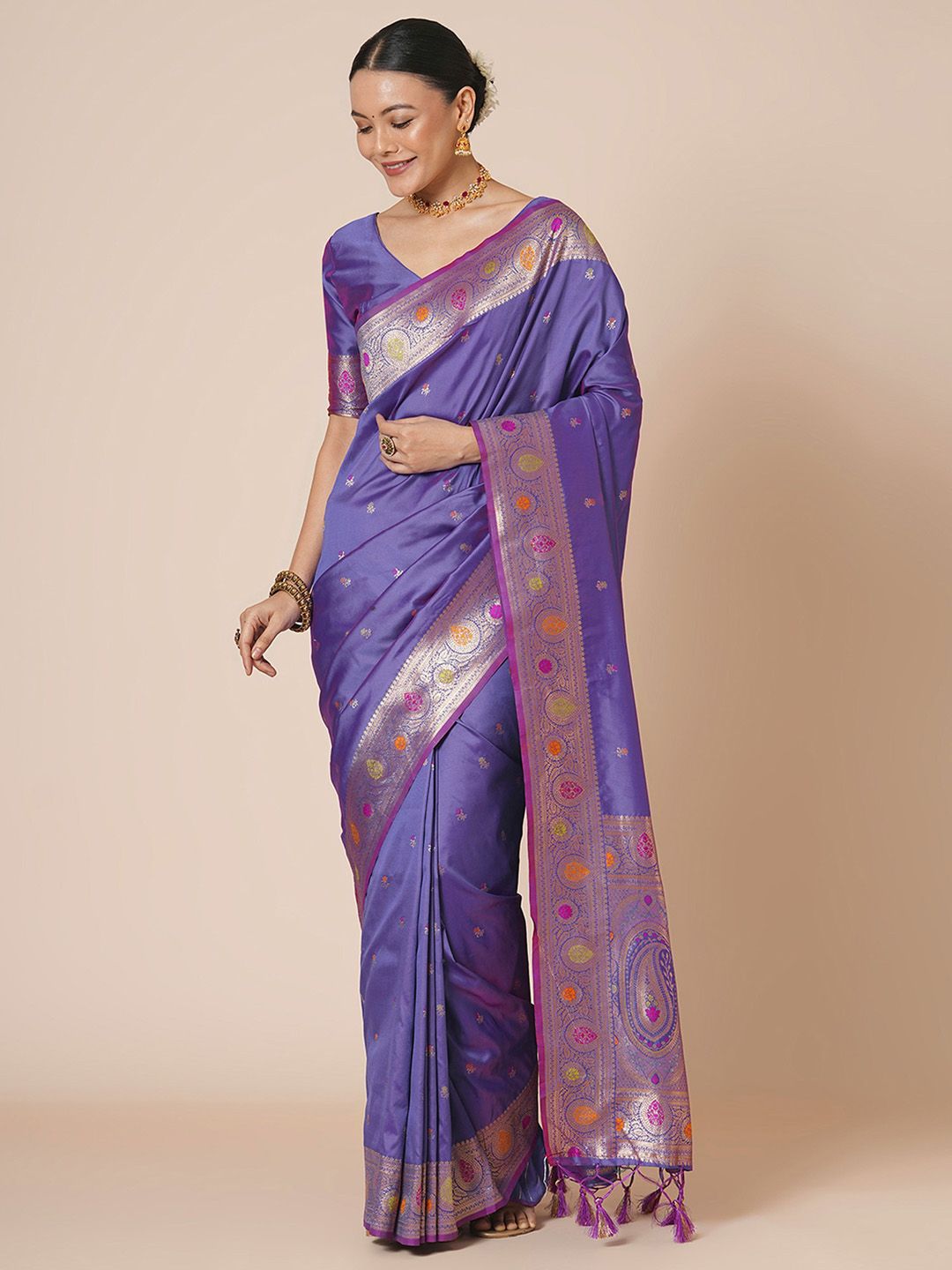House of Pataudi Woven Design Banarasi Saree