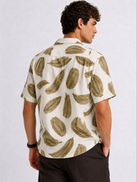 ADRO Men Relaxed Printed Casual Shirt