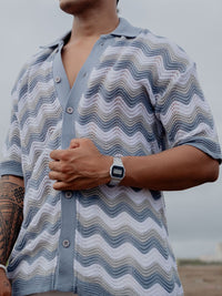 Powerlook Men Semi Sheer Printed Casual Shirt