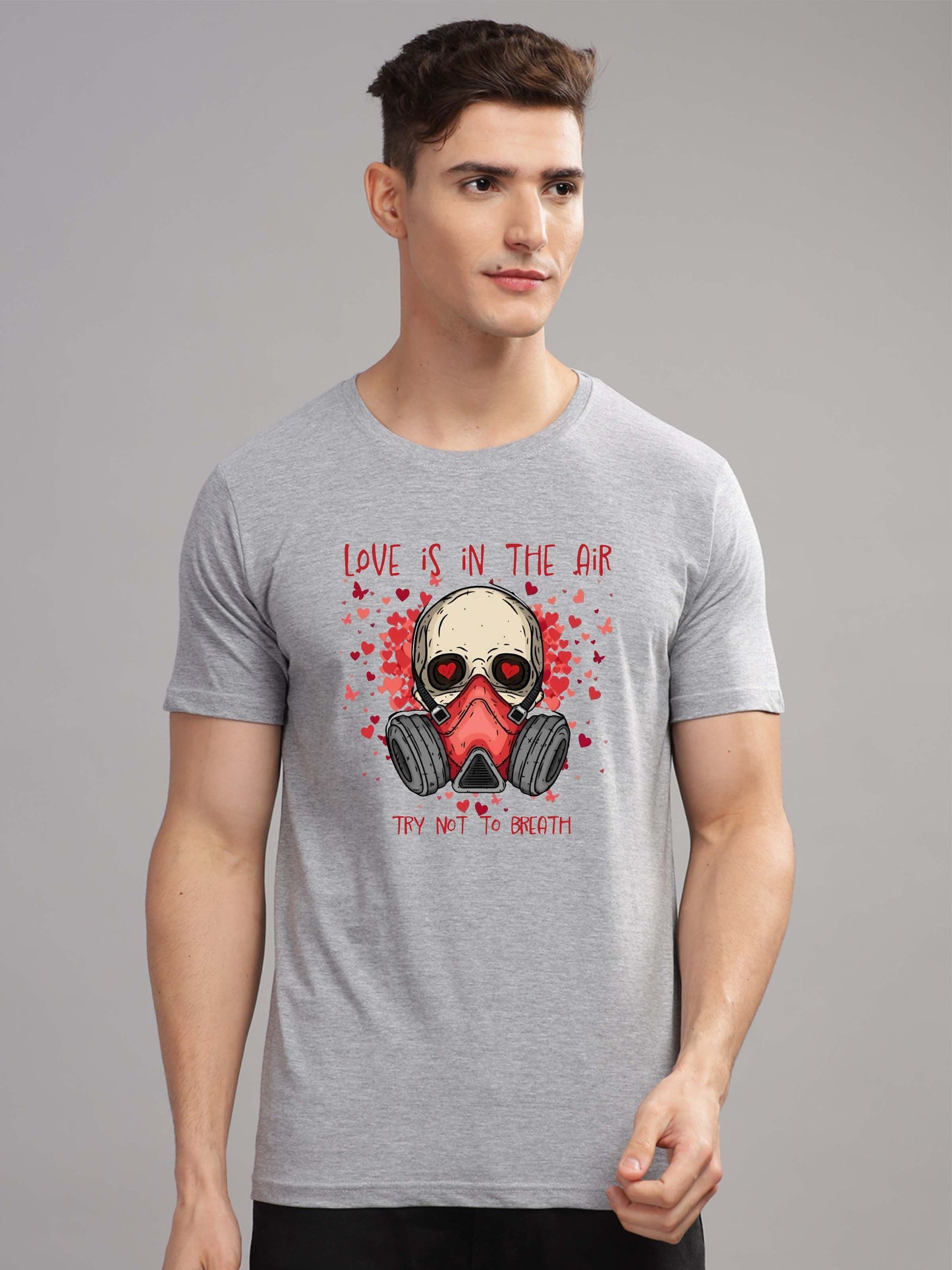 ADRO Men Graphic Printed Round Neck Cotton T-shirt