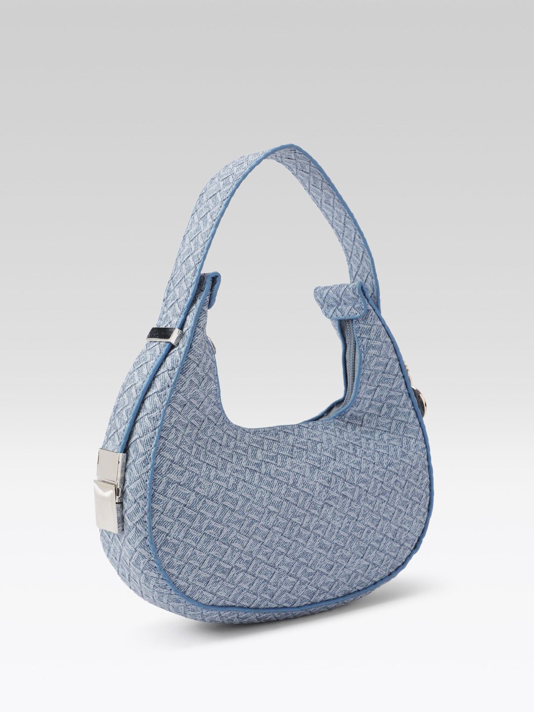 DressBerry Textured Structured Handheld Bag
