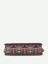 ZOUK Women Textured Sling Bag