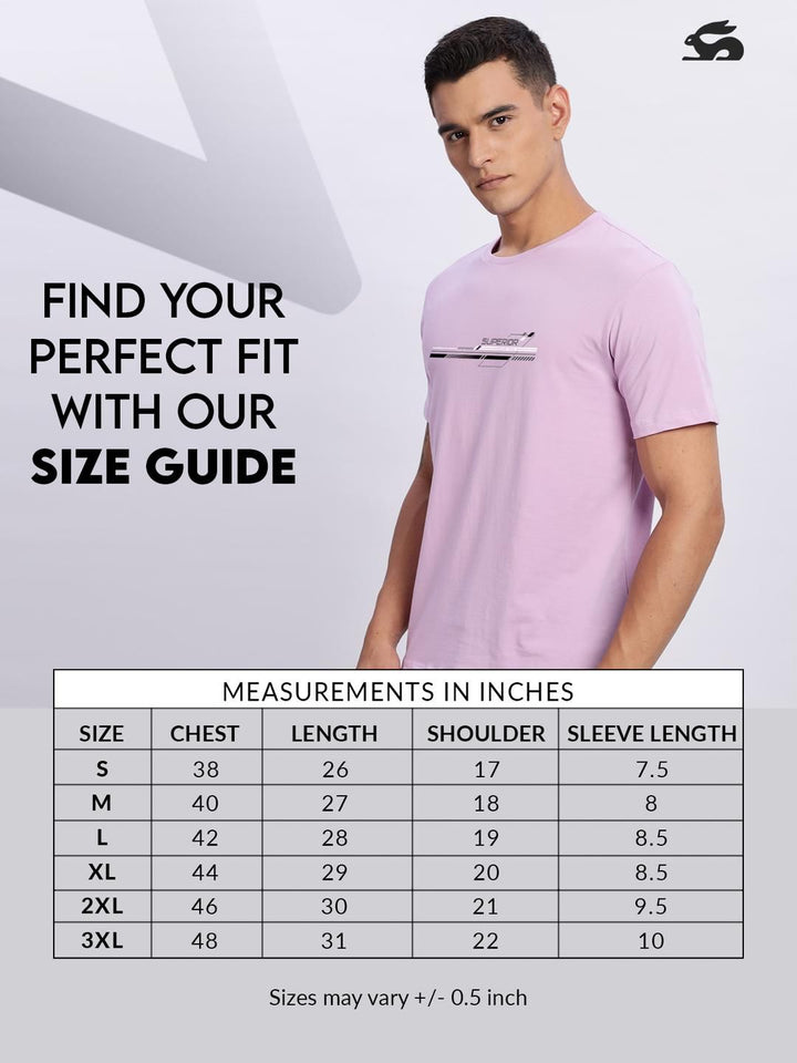 Tshirts Lavender Lelaki ADRO