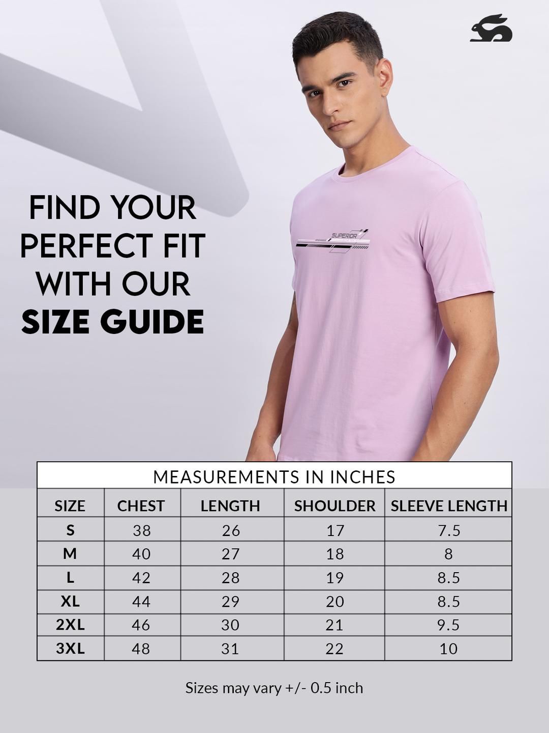 Tshirts Lavender Lelaki ADRO
