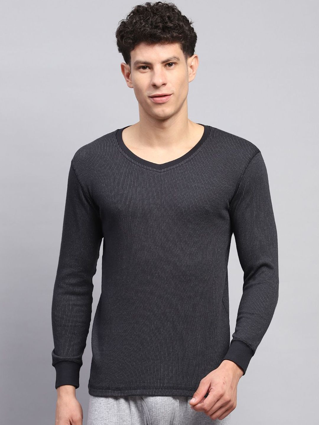 Monte Carlo Men Ribbed Cotton Thermal Vest