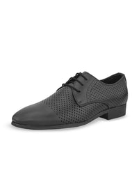 House of Pataudi Men Textured Lace-Ups Formal Derbys