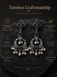 PANASH Circular Drop Earrings