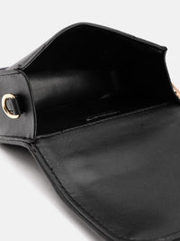 DressBerry Textured Structured Satchel