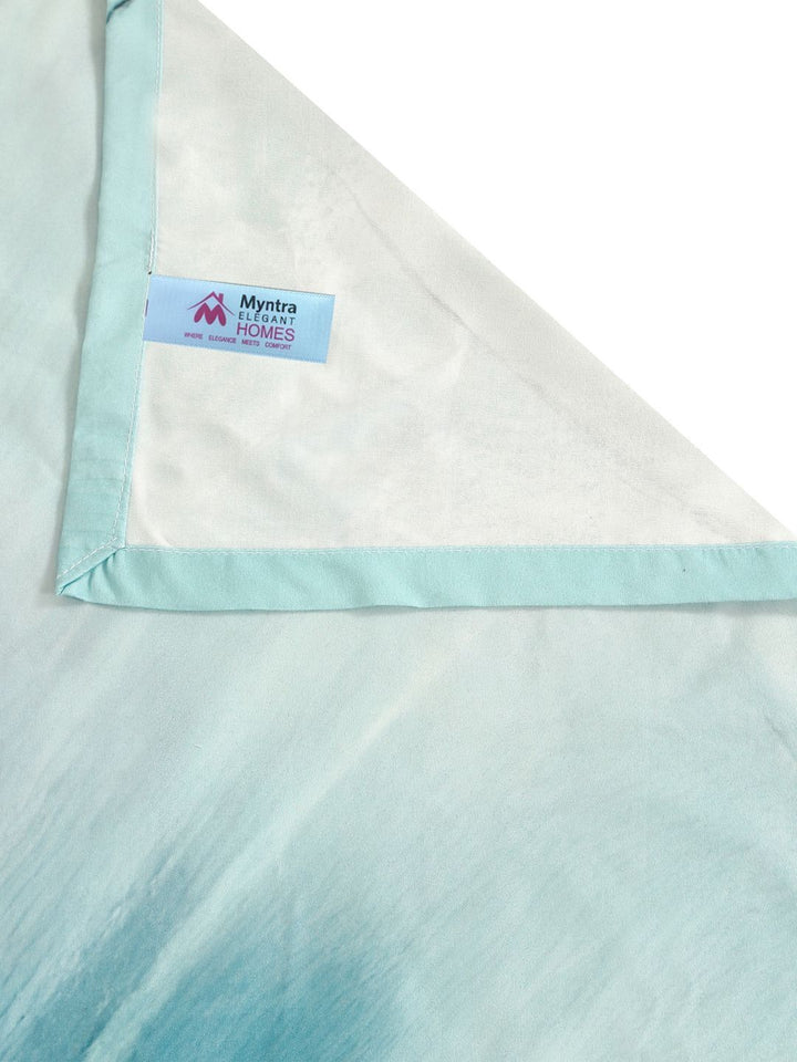 Myntra Elegant Homes Multicoloured Floral 300 TC Bedsheet with 2 Pillow Covers