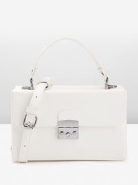 Lino Perros Structured Satchel Handheld Bag