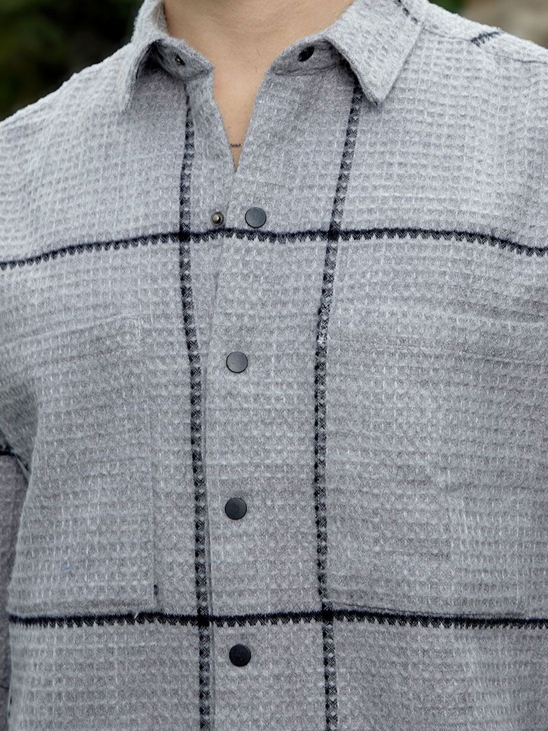 Campus Sutra Men Comfort Opaque Checked Casual Shirt