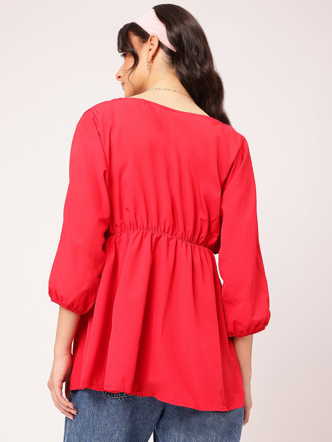 DressBerry Swing & Sway Scoop Neck A-Line Top