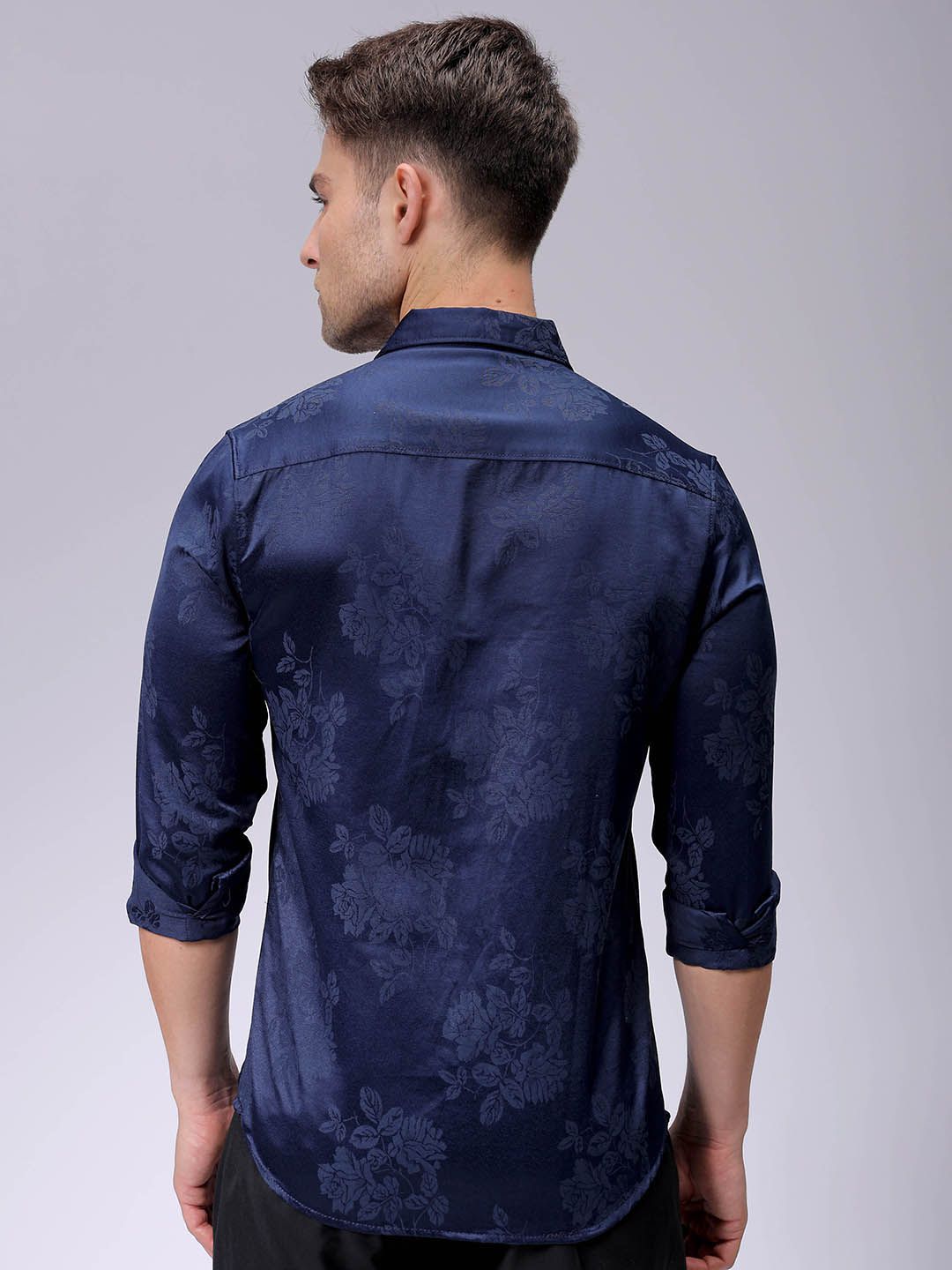 The Indian Garage Co Men Slim Fit Opaque Party Shirt