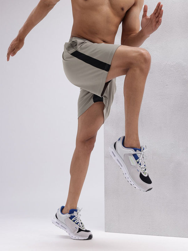 HRX by Hrithik Roshan Men Striped Rapid-Dry Running Sports Shorts