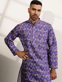 Anouk Men Printed Regular Kurta with Pyjamas