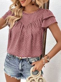 DressBerry Abstract Print Top