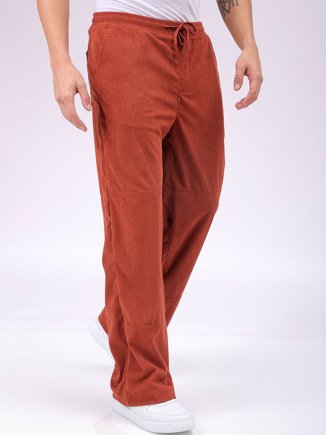 The Indian Garage Co Men Loose Fit Joggers Trouser