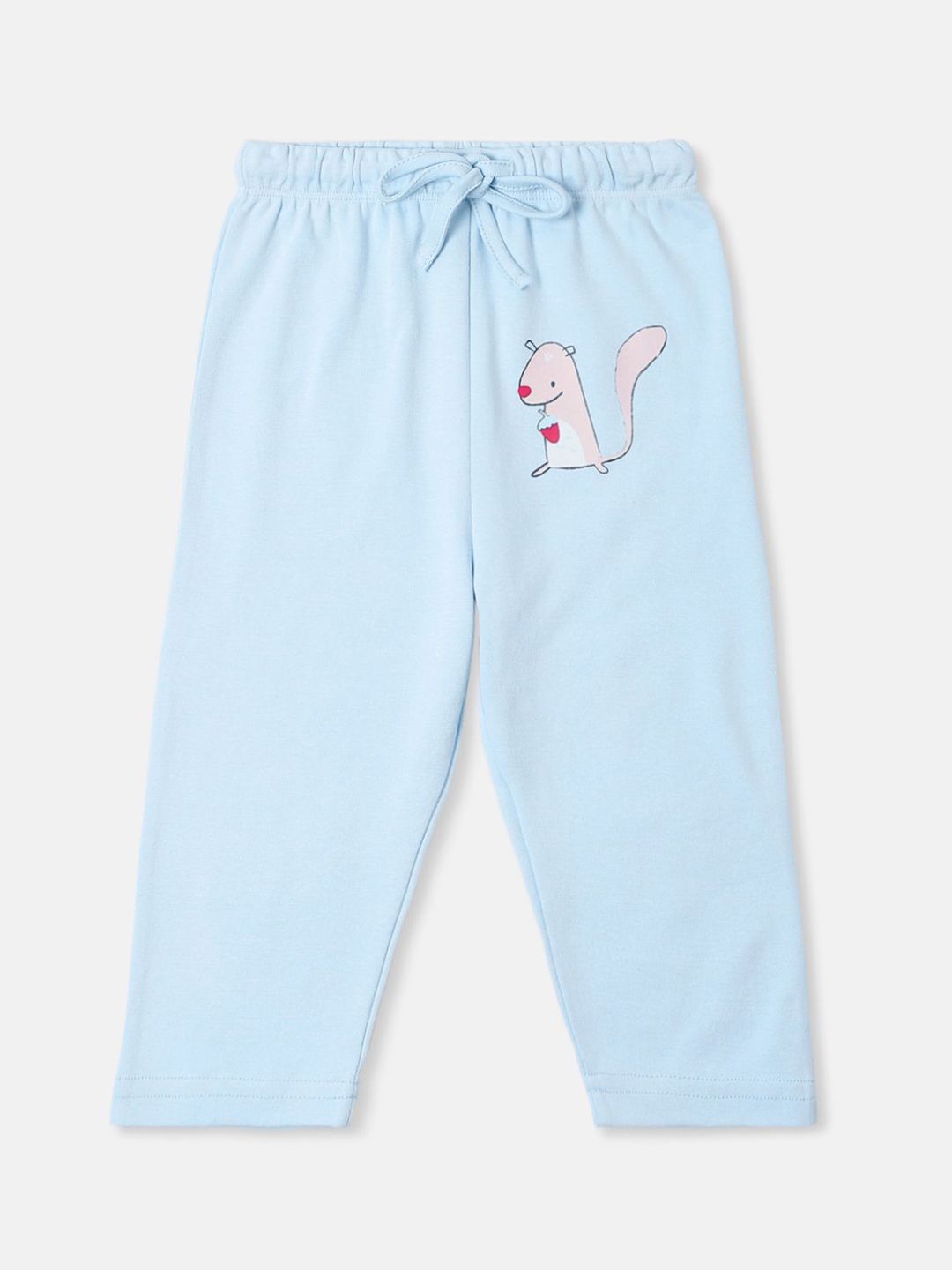 Nauti Nati Infants Pack of 2 Cotton Printed Track Pants