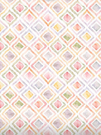 BOMBAY DYEING Peach-Coloured Printed 300 TC Cotton King Bedsheet with 4 Pillow Covers