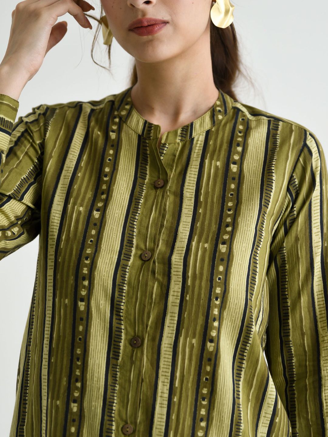 Rustorange Printed Pure Cotton Kurti