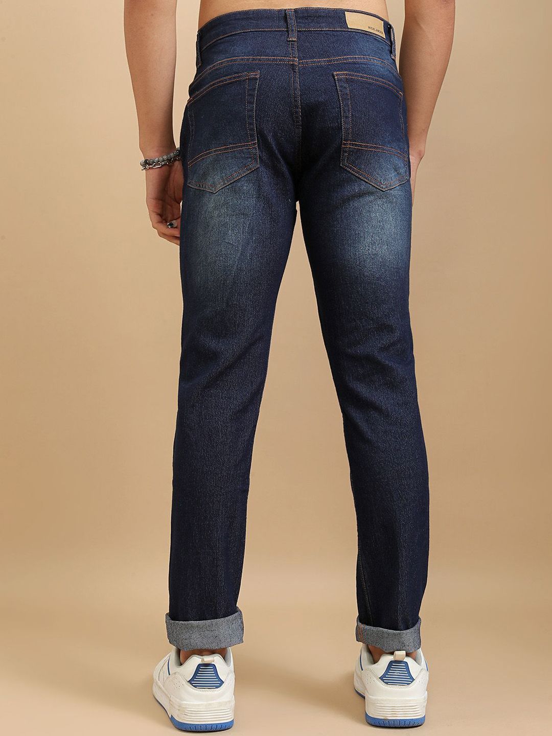 HIGHLANDER Men Slim Fit Light Fade Stretchable Jeans