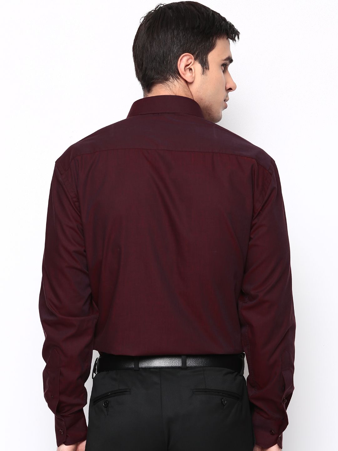 Hancock Maroon Formal Shirt