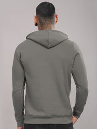 ADRO Men Printed Hooded Pullover Sweatshirt