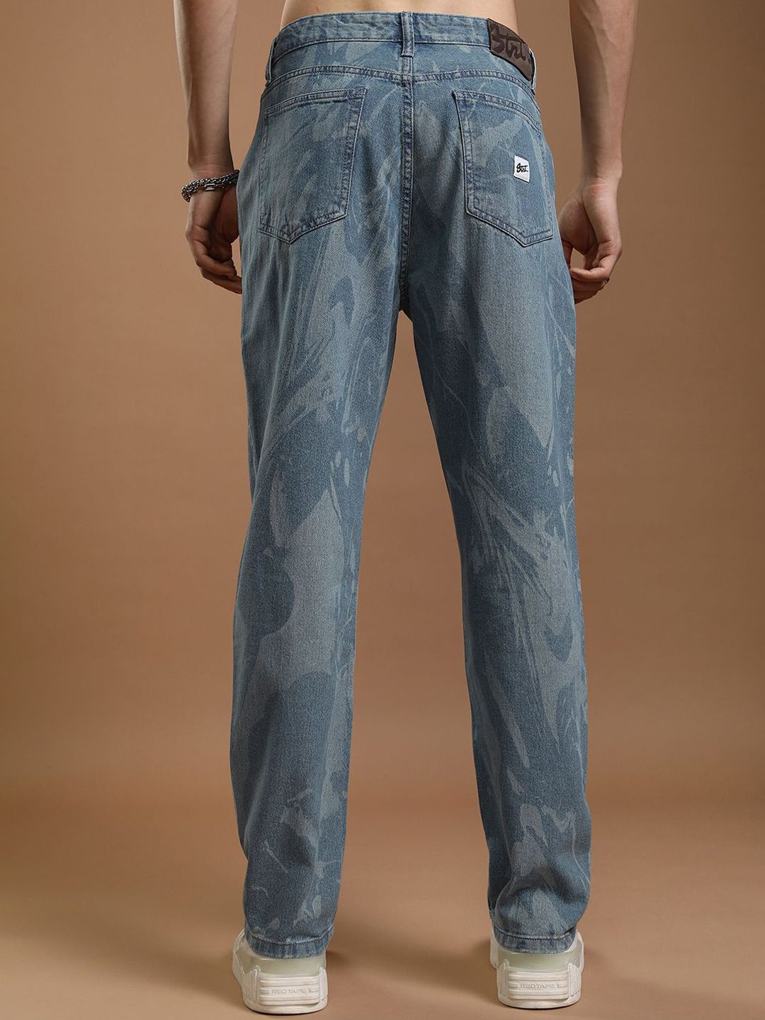 HIGHLANDER Men Relaxed Fit Printed Jeans