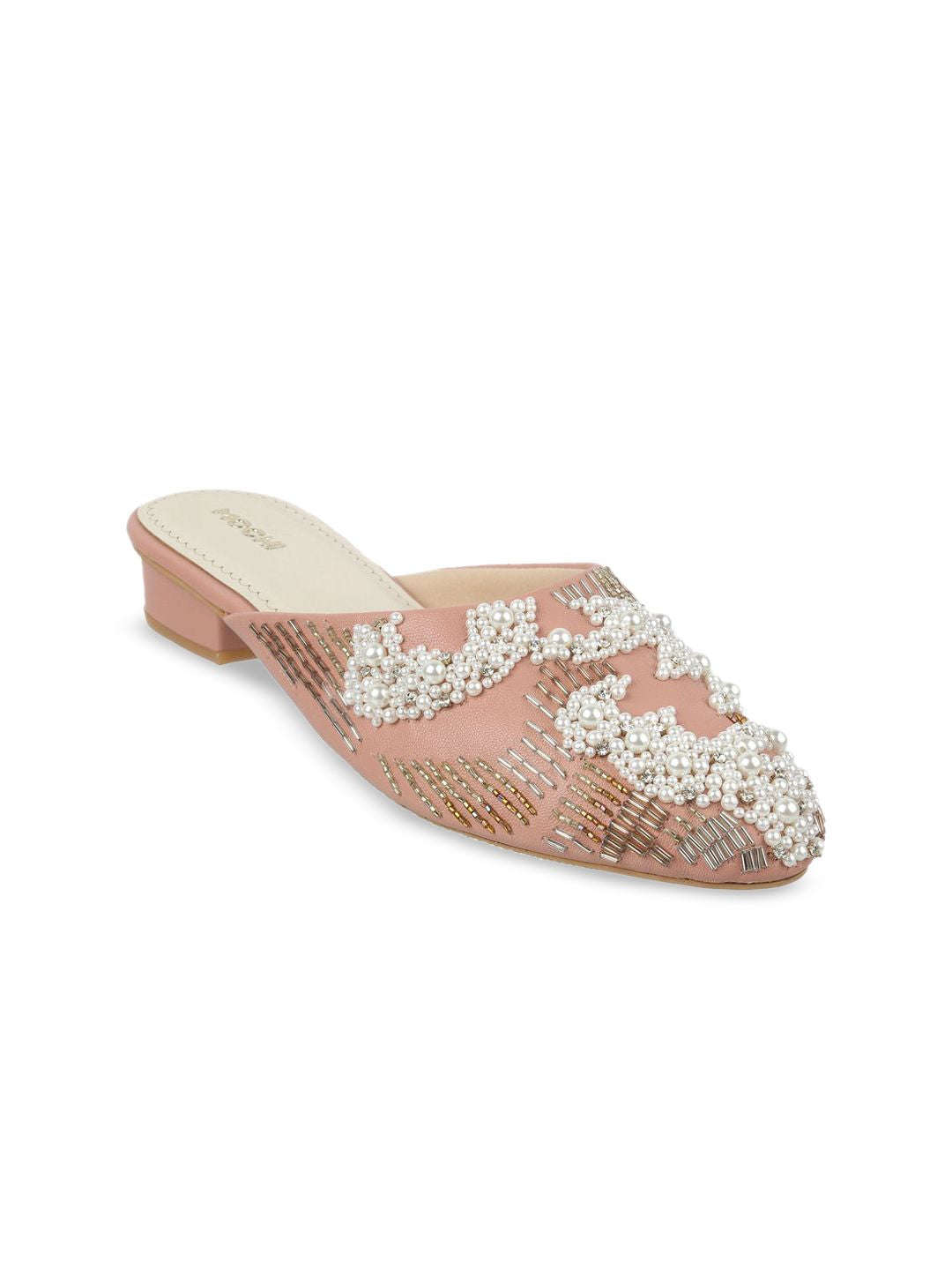 Mochi Women Embellished Comfort Sandals