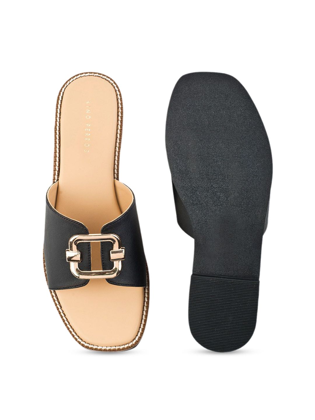 Lino Perros Women Open Toe Flats