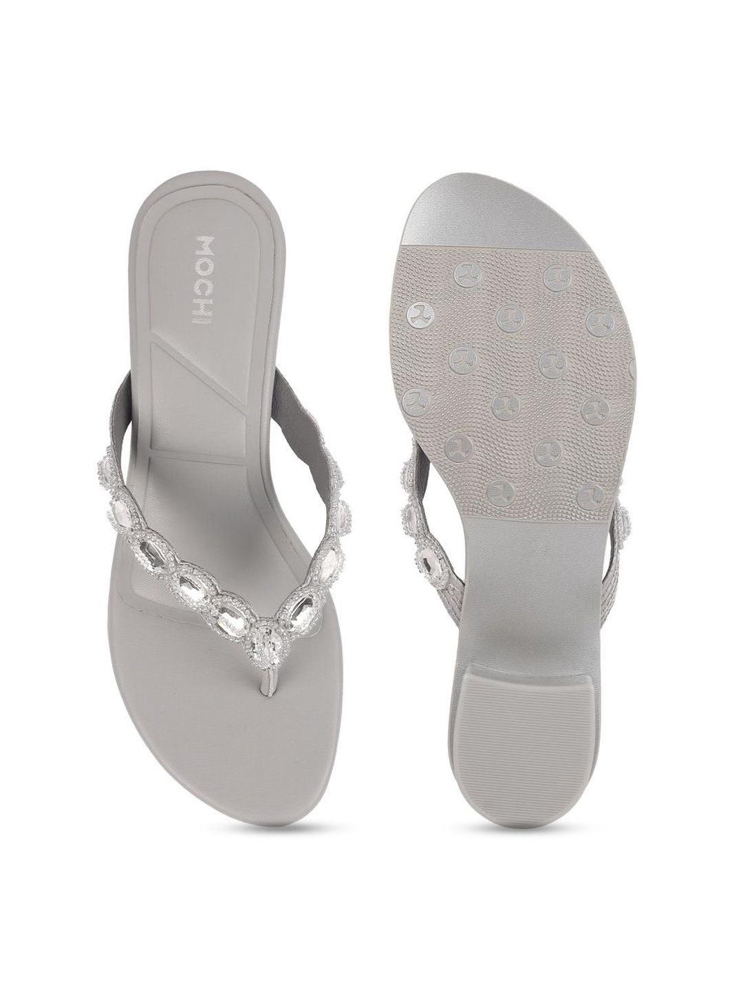 Mochi Open Toe Western - Embellished Block