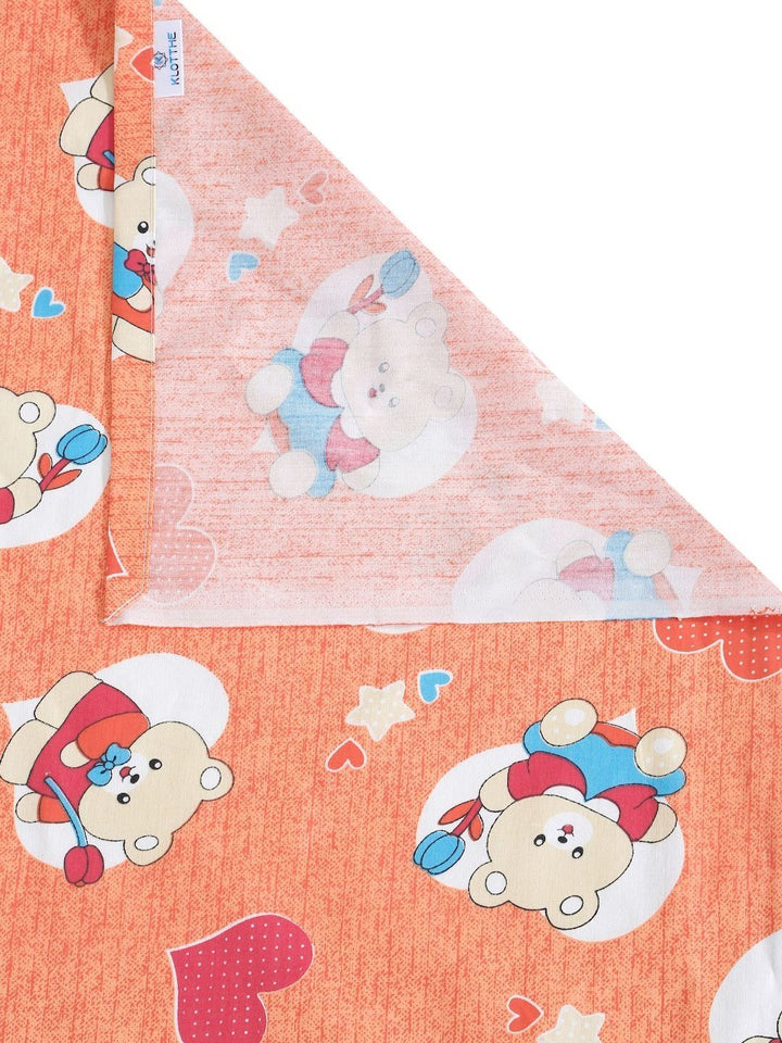 KLOTTHE Oren Kapas Tulen 400 TC Cadar Katil Single Dengan Sarung Bantal-225 x 150 cm