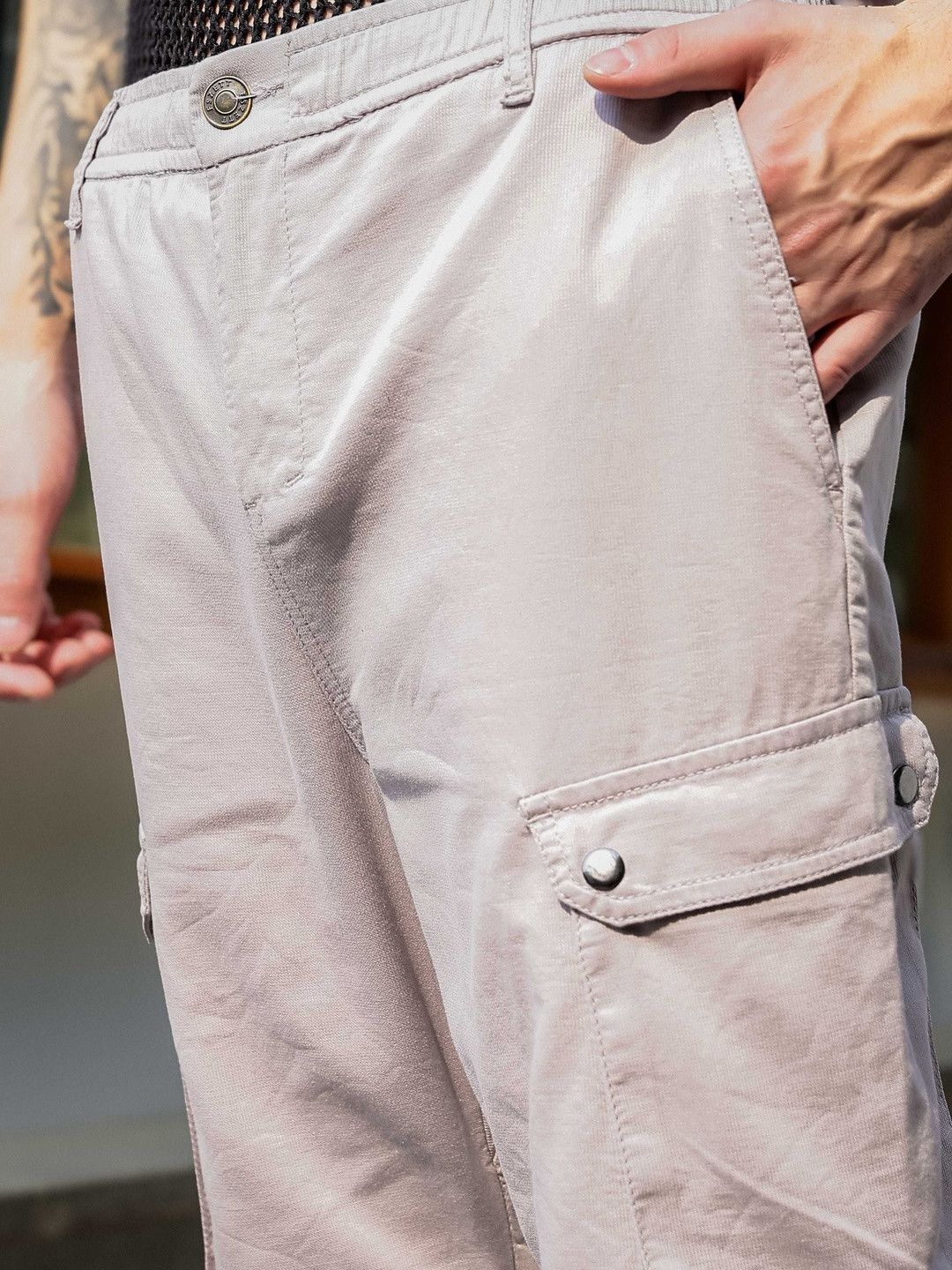 Eszett Men Cargos Trousers