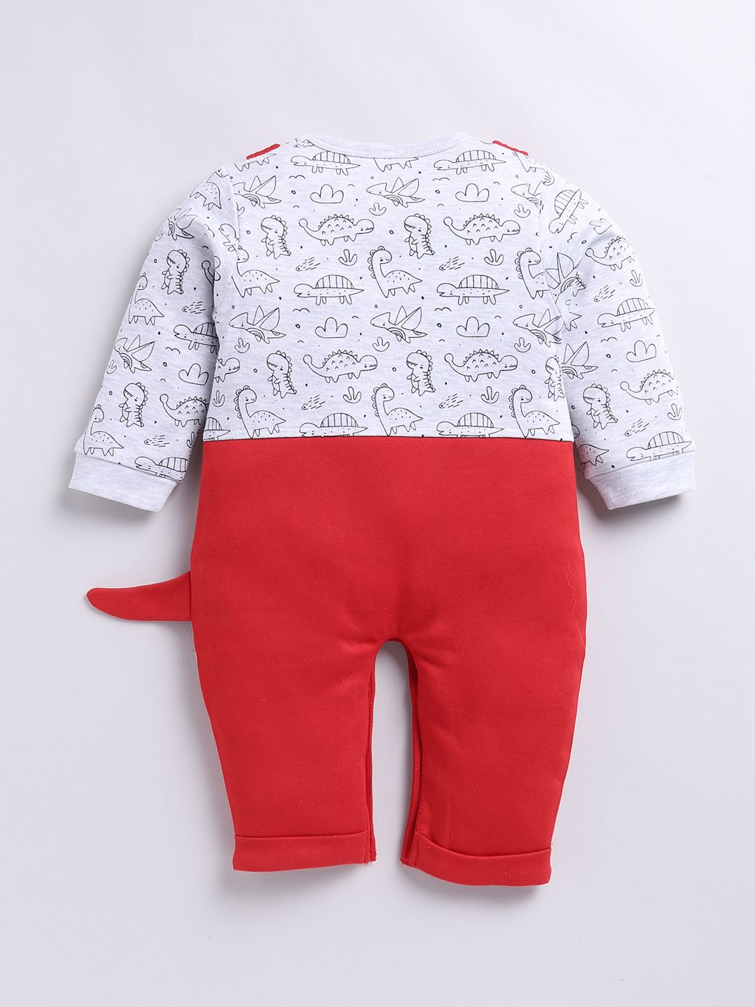 Moms Love Infant Boys Printed Pure Cotton Party Romper