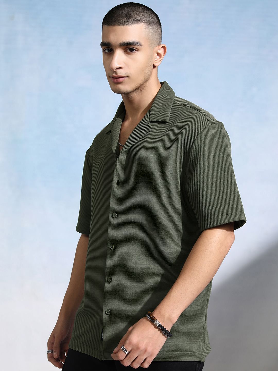 HIGHLANDER Men Opaque Casual Shirt