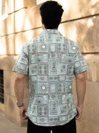Powerlook Men Opaque Printed Casual Shirt