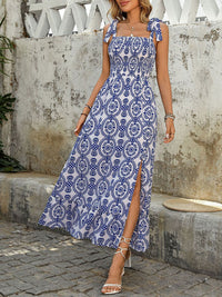 all about you Women Ethnic Motifs Printed Fit & Flare Maxi Dress