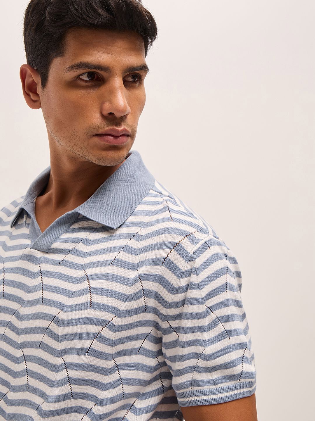 THE BEAR HOUSE Men Polo Collar T-shirt