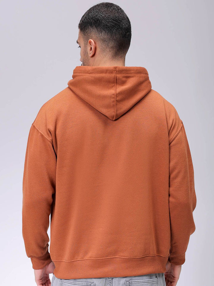 The Indian Garage Co Men Hooded Double Way Front Open Zipper Sweatshirt