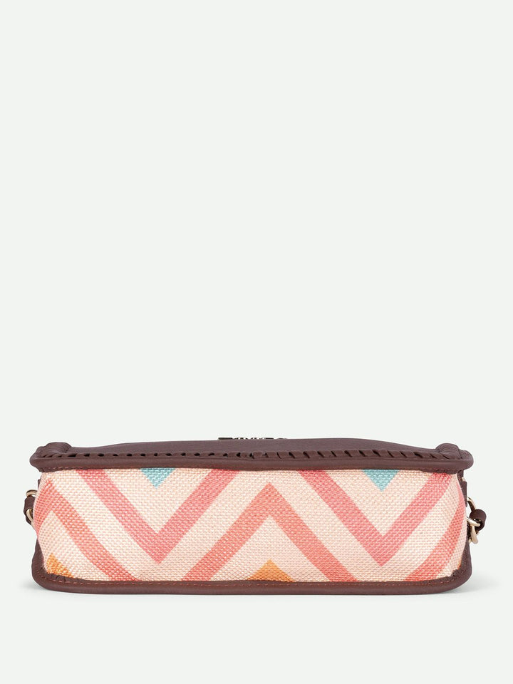 ZOUK Women Textured Sling Bag