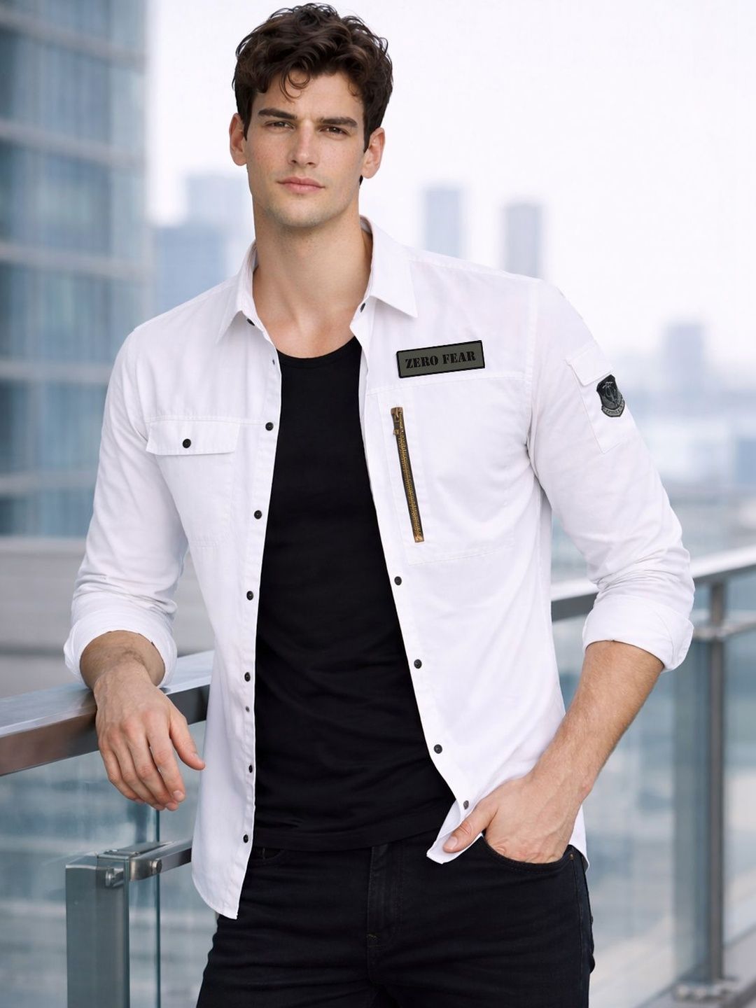 ADRO Men Standard Casual Shirt