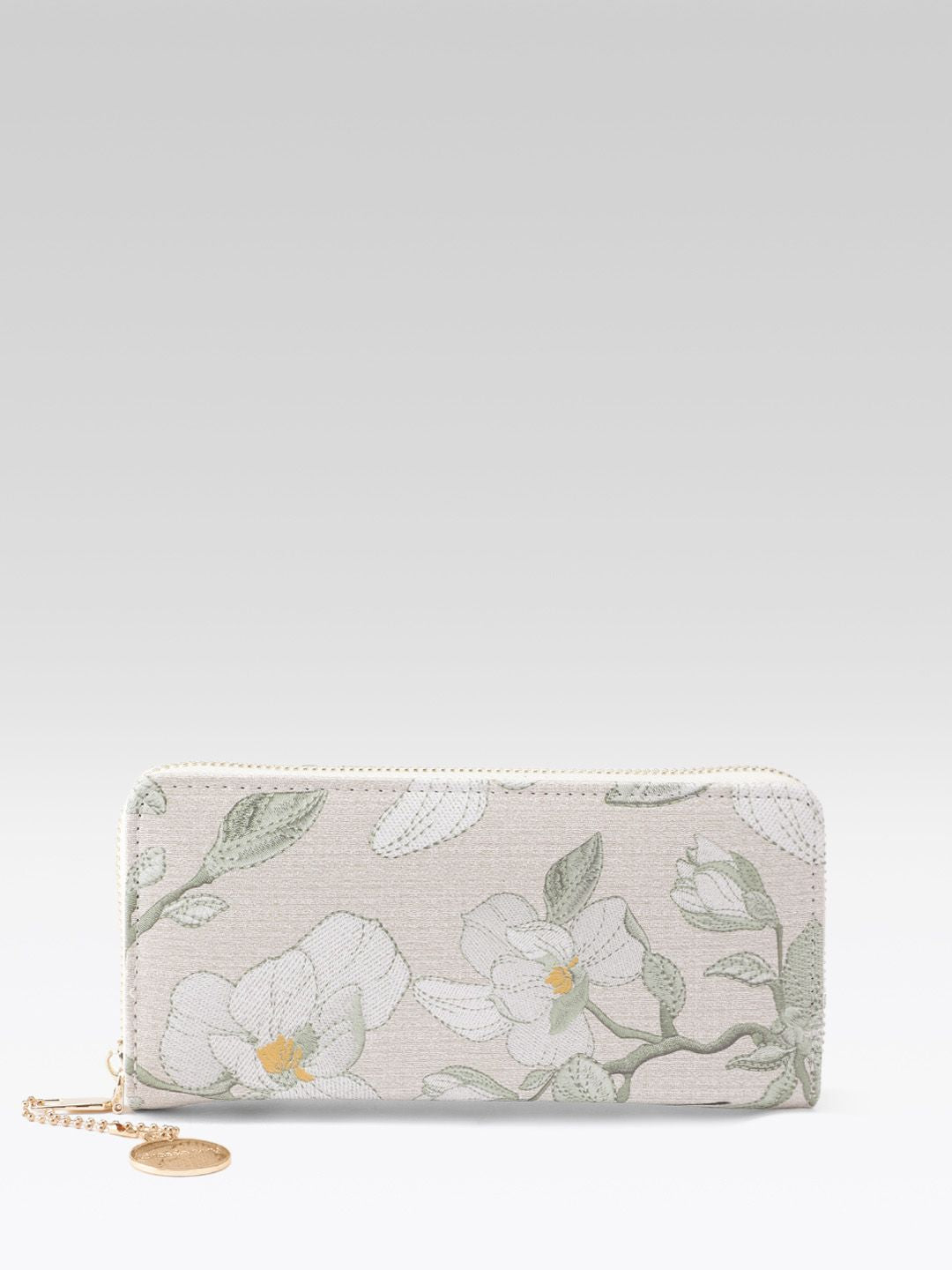 DressBerry Women Floral Printed Zip Around Wallet