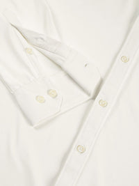 Thomas Scott Men Premium Spread Collar Solid Slim Fit Casual Shirt